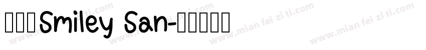得意黑Smiley San字体转换